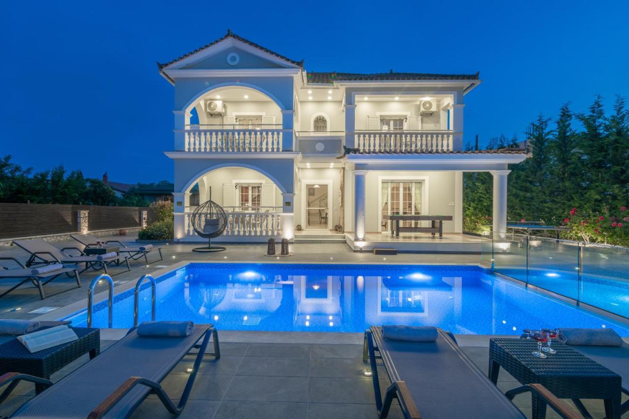 Luxury Villa Vanato&Pool Koukounariá Esterno foto