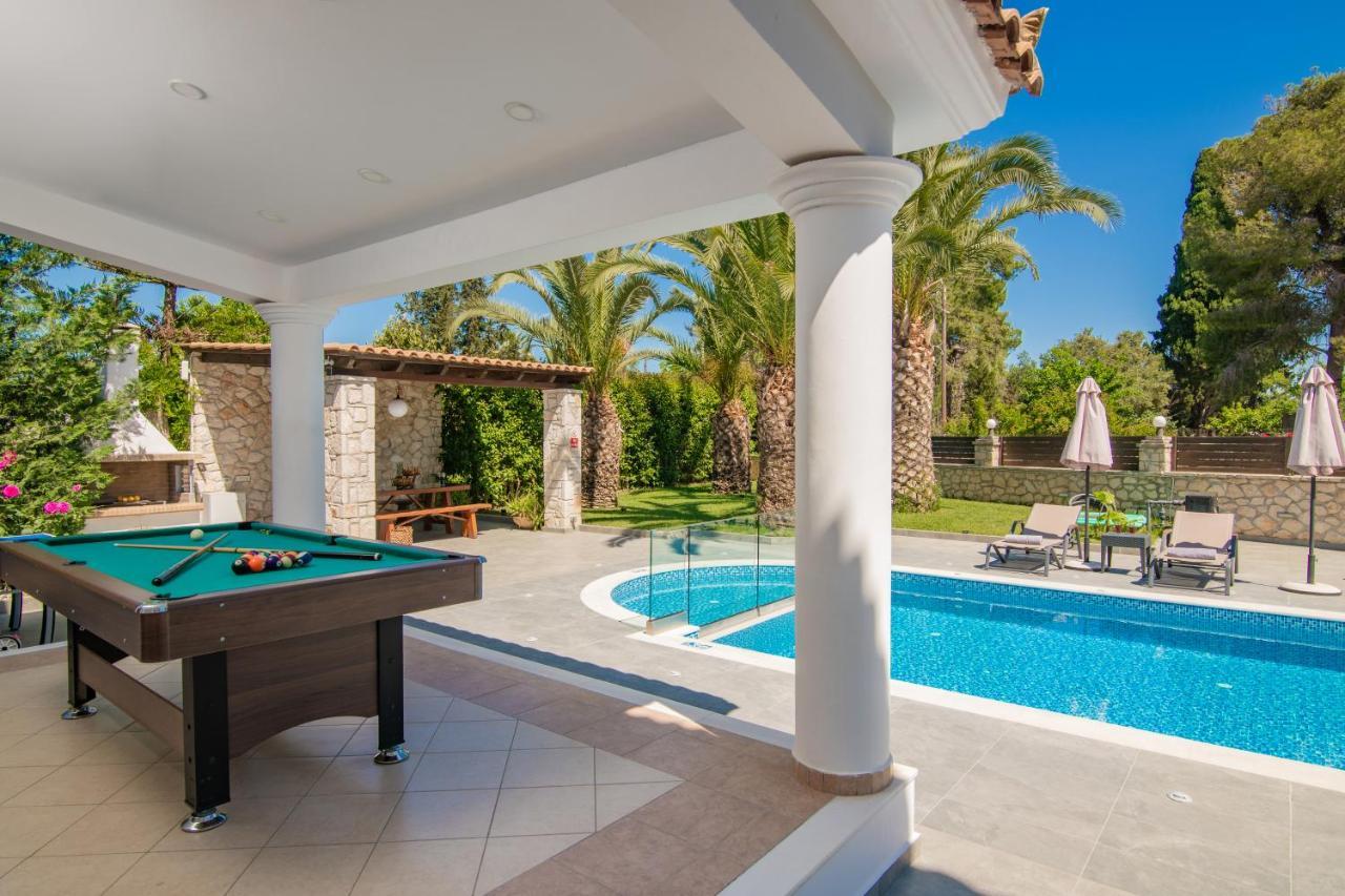 Luxury Villa Vanato&Pool Koukounariá Esterno foto