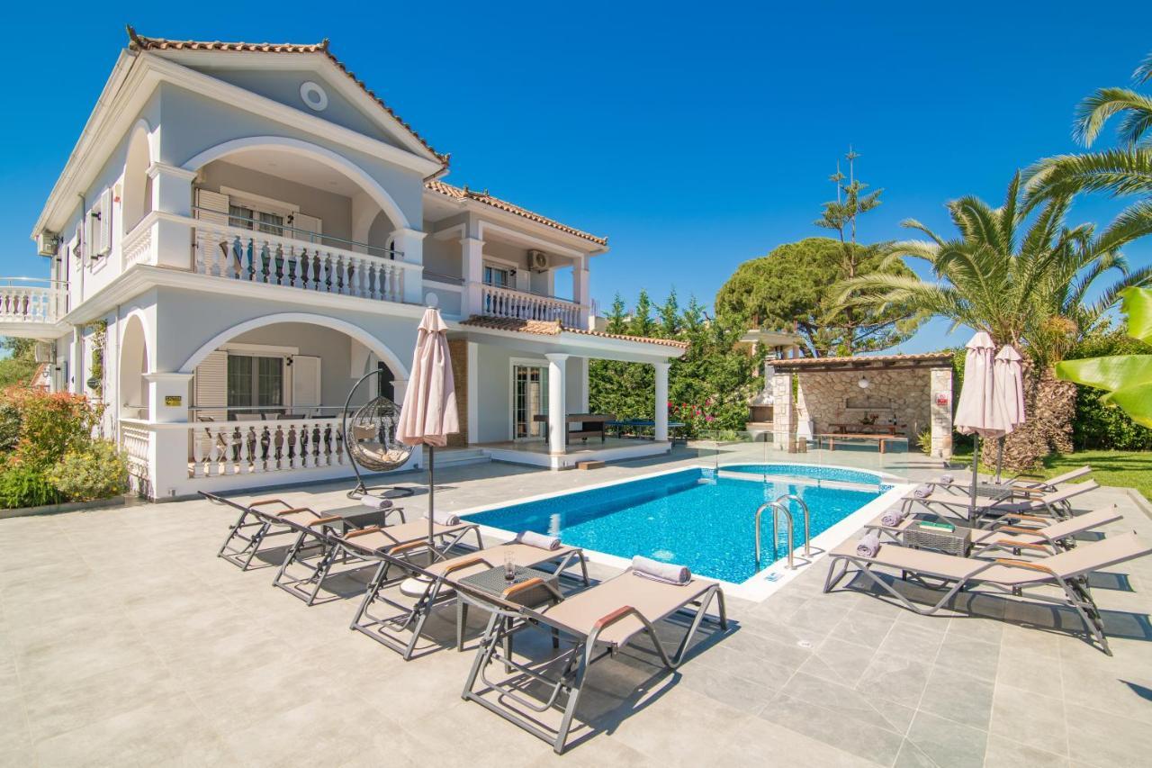 Luxury Villa Vanato&Pool Koukounariá Esterno foto