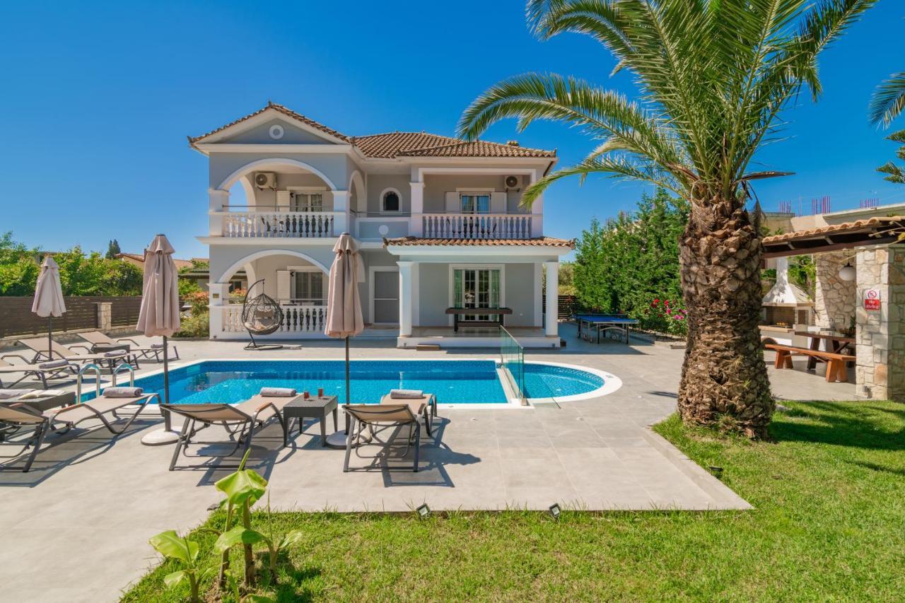 Luxury Villa Vanato&Pool Koukounariá Esterno foto