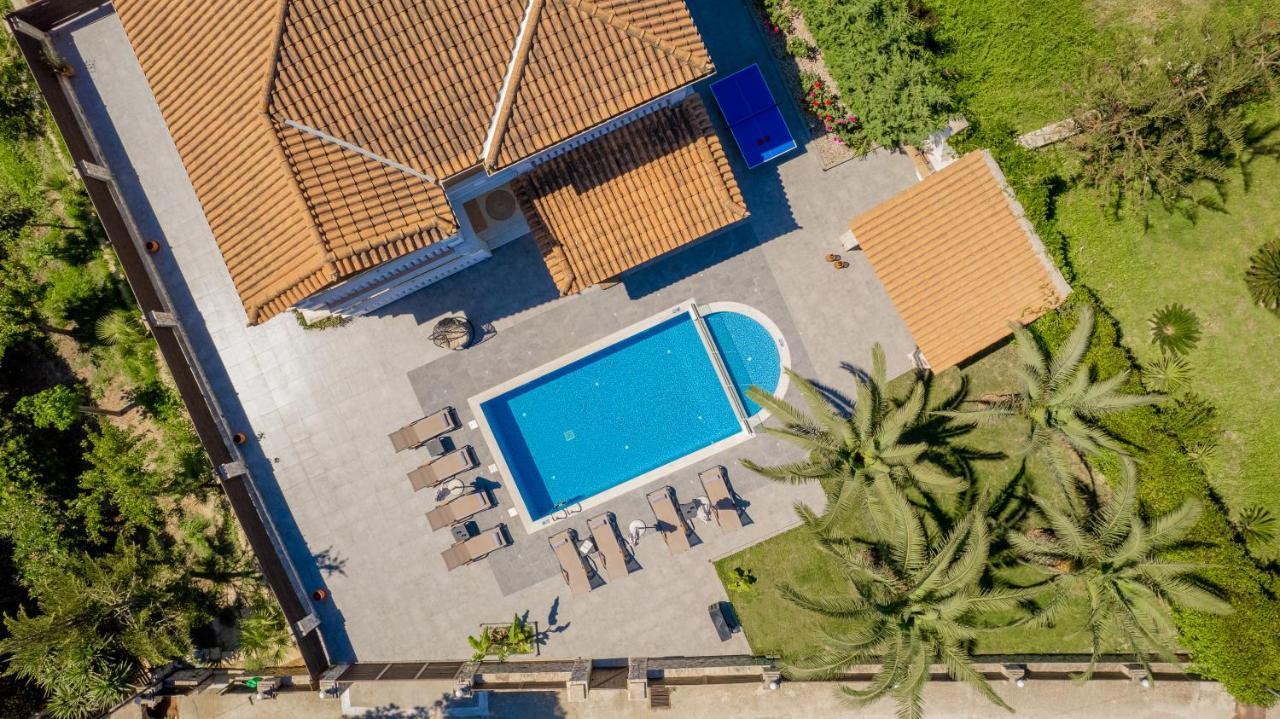 Luxury Villa Vanato&Pool Koukounariá Esterno foto