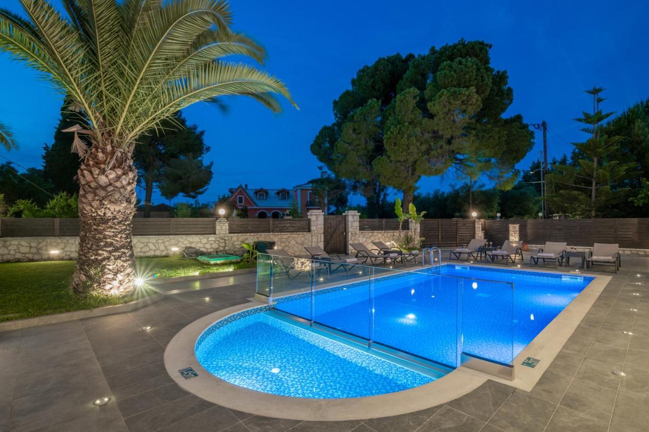 Luxury Villa Vanato&Pool Koukounariá Esterno foto