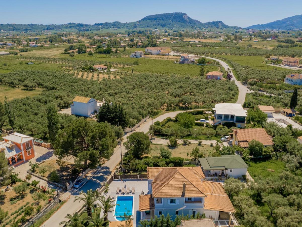 Luxury Villa Vanato&Pool Koukounariá Esterno foto