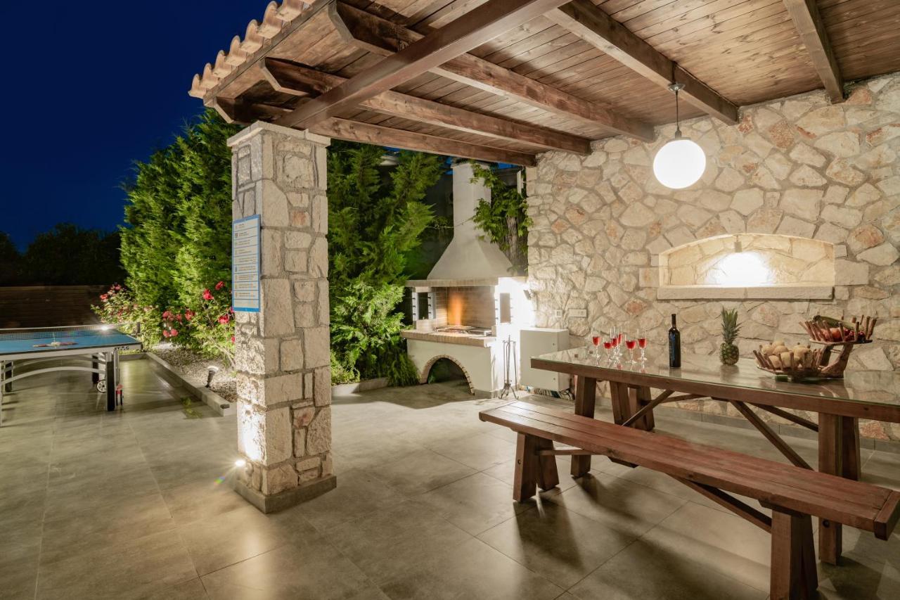 Luxury Villa Vanato&Pool Koukounariá Esterno foto