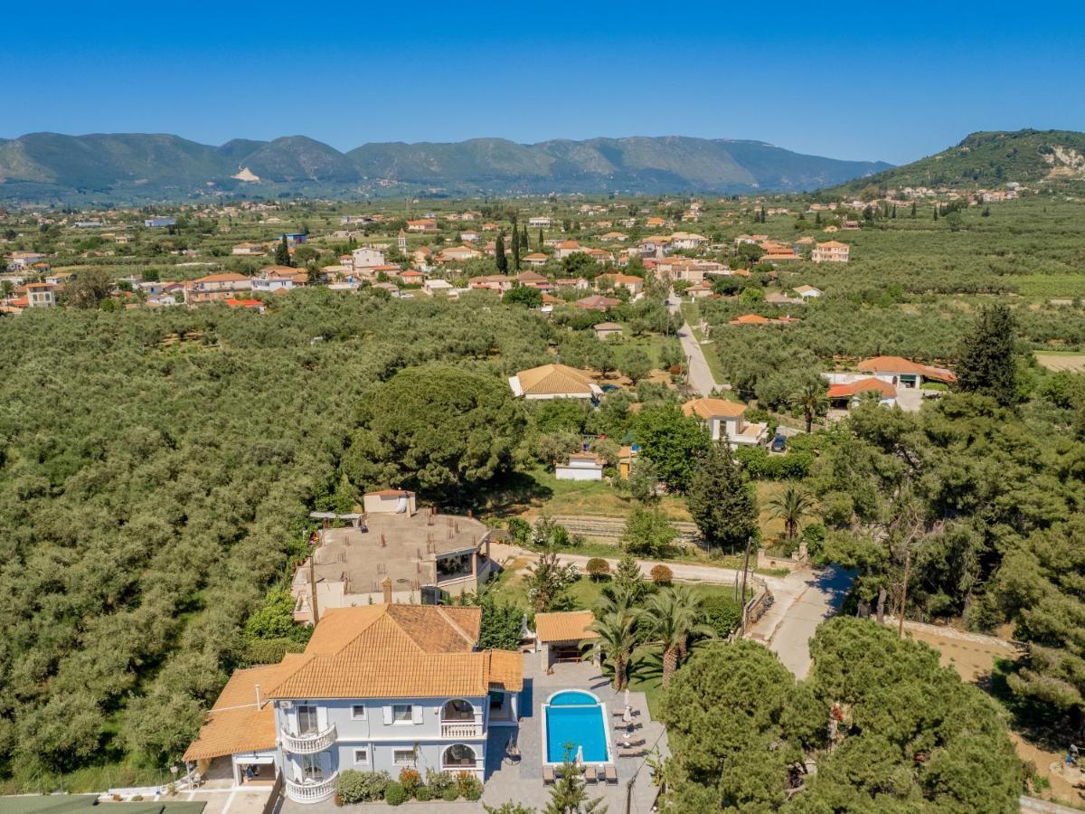 Luxury Villa Vanato&Pool Koukounariá Esterno foto