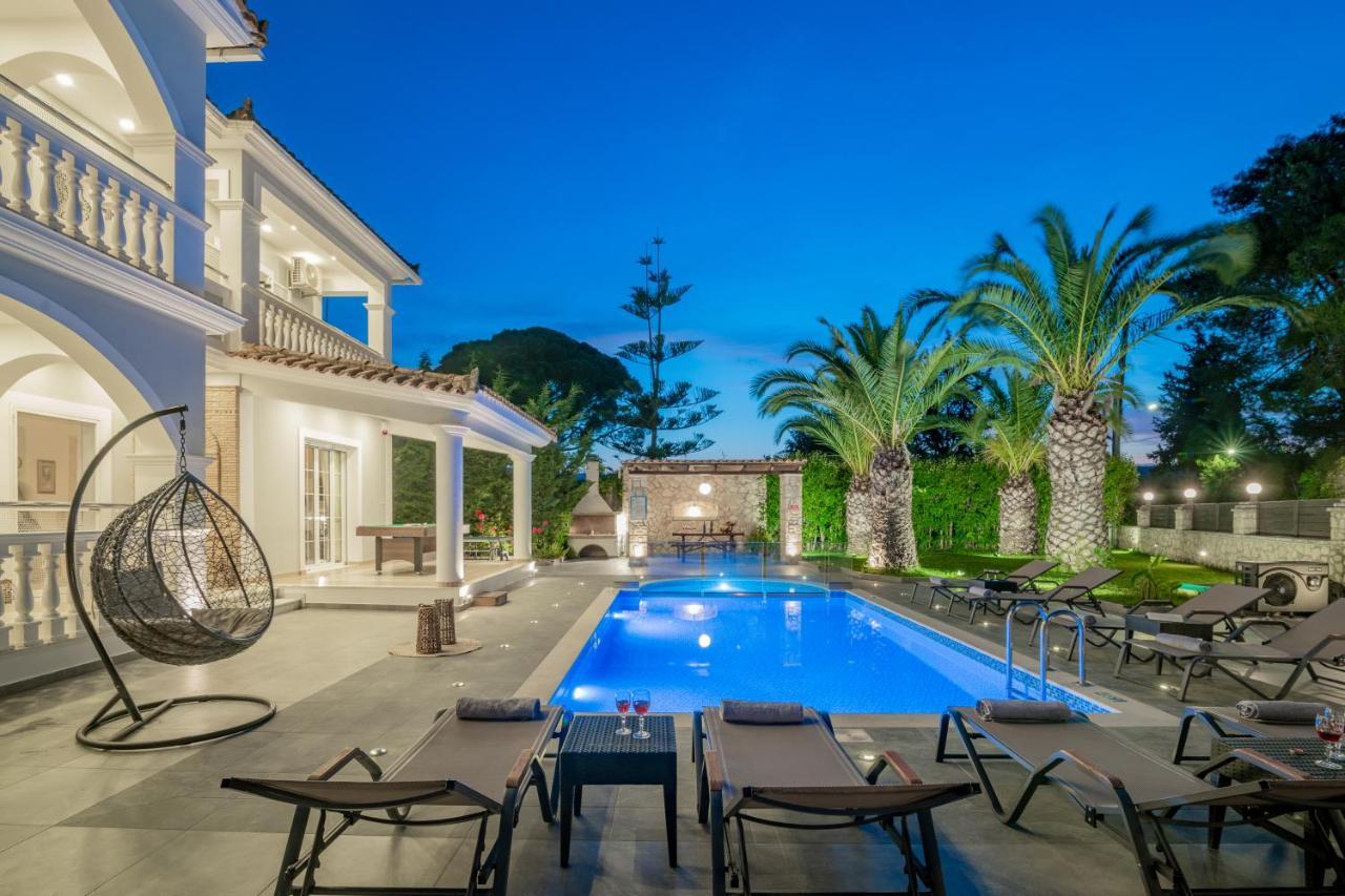 Luxury Villa Vanato&Pool Koukounariá Esterno foto