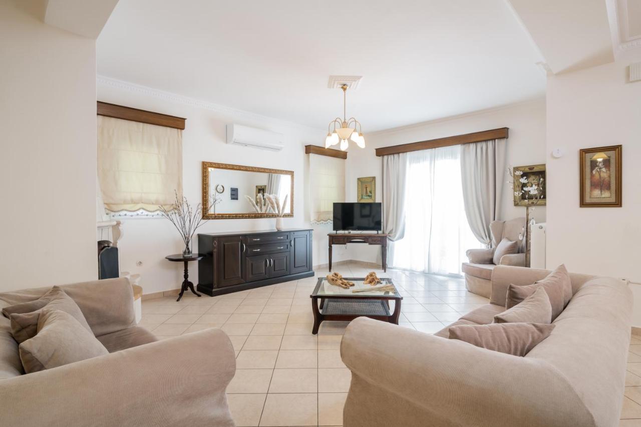 Luxury Villa Vanato&Pool Koukounariá Esterno foto